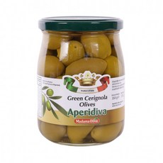 마다마올리바 체리놀라 그린 올리브 575g, 1g, 1개