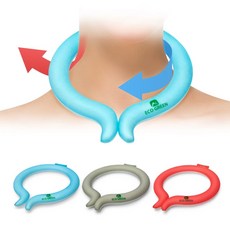코챌리빙 넥쿨러 넥쿨링튜브 목토시 쿨스카프 아이스넥밴드, 핑크, 대용량