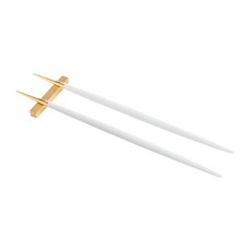 Cutipol GOA 白金霧面不銹鋼 22.5cm 筷子 筷架 葡萄牙手工餐具, 1個