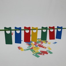 마켓헤라 걸이형 식물 라벨 이름표 100P 꽃이름표 화분픽