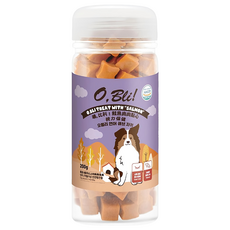 O Bli 噢 比利 肉肉點心 全齡犬適用, 鮭魚, 200g, 1罐