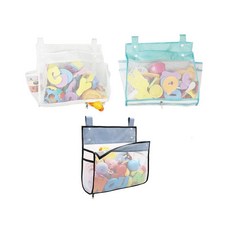 욕실그물망 수납 정리 함 욕실 장난감 가방 그물망, 1개