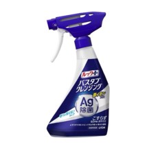 LION 獅王銀離子除菌浴室清潔劑，免刷洗，無香型，輕鬆清潔浴缸磁磚, 1個, 500L