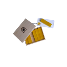 [벌꿀공방] 천연 벌집비누 100% 수제 제작 보습+진정 효과 핸드메이드 저자극 비누, 4개, 660g