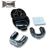 DEEPBOMB 專業雙色護齒, 1個, 灰黑