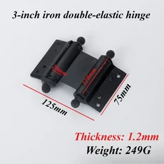 더블 액션 스프링 힌지 살롱 카페 도어 스윙 도어, 09 3 inches