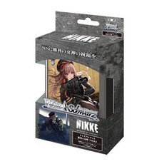 Bushiroad Weiss Schwarz Trial Deck Goddess Victory NIKKE - Anime CCG (15+) 50 Cards Playmat Manu