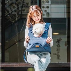 Ibiyaya 如隱隨行寵物背巾FC2270 牛仔藍, 詳見包裝, 詳見包裝