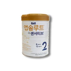 앱솔루트 센서티브 분유 2단계, 900g, 1개