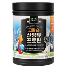 팔레오 고칼슘 산양유프로틴 네덜란드 저지방산양유 단백분말 스푼포함, 280g, 2개