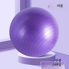 PVC 짐볼 요가 필라테스 피트니스 홈트 운동 짐볼 밸런스볼 임산부 출산용 훈련 대형 균형, 4개, 3_퍼플 단품