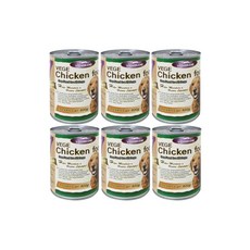 애견 통조림 습식 펫더맨 베게7 400g 강아지캔간식 6개입, 소고기