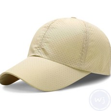 웬카 캐주얼모자 매쉬캡 여자등산모자 베이지