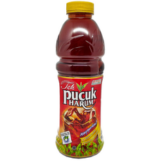 인도네시아 떼뿌쭉 자스민 홍차 자스민티 떼보틀 Indonesia Teh Pucuk Harum Original teh botol Jasmine tea, 5개, 1개입, 500ml