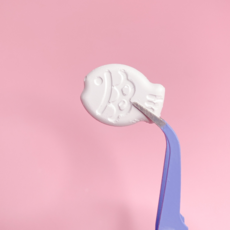 애완달팽이 붕어빵 칼슘 단백질 블럭, 1개, 칼슘 붕어빵