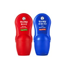 멘소래담 롤온 로션 세트 (핫 50ml + 쿨 50ml), 1개