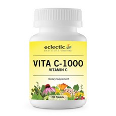 Eclectic Institute 維他命C-1000錠, 90入, 1個