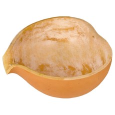 투데이리빙 전통 표주박 조롱박 바가지 욕실 목욕 세수 세숫 대야 대야 자루박 다라이, 1개, 옐로우