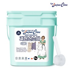 봉쥬르끌레어 과탄산소다 프렌치프리미엄 버킷 5kg 1개 / 표백제 다목적세정제