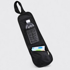 자동차 좌석 틈새 수납 주머니 사이드 포켓 정리함 소품 보관 공간 활용 내부, 블랙