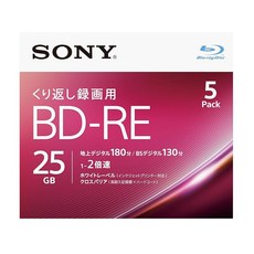 BD-RE 25GB 소니 일본제 블루레이 디스크 (1장당 지상 디지털 약 3시간) 반복