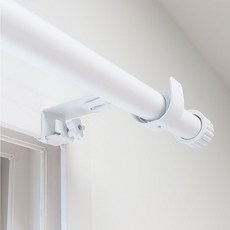 못없이 설치하는 셀프 인테리어 안뚫어고리 U자브라켓 커튼봉 커튼달기, 블랙 1세트(3개입), 1개