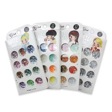 [홈앤스쿨] 에바 큐빅 네일아트 세트, 1개