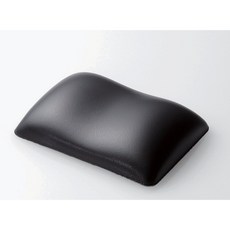 ELECOM MOH-FTR 疲勞減輕 FITTIO 鍵盤用舒壓墊(小)手腕墊滑鼠墊 日本製, 黑色-(MOH-FTRBK), 1個