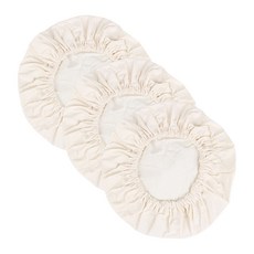 국산 광목 항아리 통풍 커버 장독대 천 덮개, 3세트, 아이보리