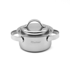 국산 뉴플래티나 스텐304 올스텐 냄비 양수냄비 12cm, (L) 뉴플래티나 미니 양수 12cm