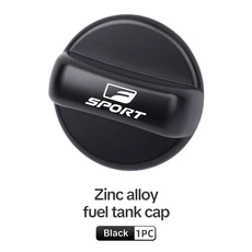 메탈 자동차 연료 탱크 캡 커버 보호 스티커 액세서리 F 스포츠 IS300 RX450h, 01 Black-1pc, 01 China Mainland
