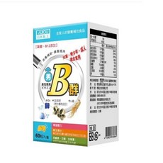 日本味王 維生素B群 迷你加強錠 男性專用 鋅, 1個, 60顆