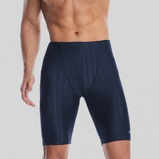 샤크 4부 남성 실내 수영복(XL) (네이비)/재입고