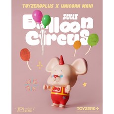 Unicorn Mani 鼠尼 Balloon Circus 角色公仔, 詳見包裝