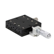 Shark家具 X軸LGX40/60 L/C/R滑臺微調架 精密鋼條滾珠導軌 手動位移平臺, 1個, LGX40-C