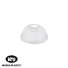 KP 107파이 돔뚜껑 국산형 투명 PET 1박스, 1개, 500개, 돔형