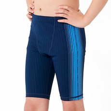 엘인보아 주니어 남아 실내수영복 스윔팬츠 ST로고네이비