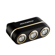 자전거 LED 후미등 감속센서 신호등 램프, 1개