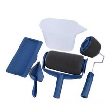 다기능 가정용 장식 롤러 세트 브러시 있는 페인트 벽 박스가 도구 컬러, 1개