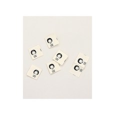 퀼트스타 뽀글이 핸드메이드 끼워라벨, 내추럴, 6개