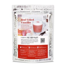 [더블데이] 레드 벨벳 바닐라 파우더 800G / 바닐라 라떼 프라페 료 베이스 믹스, 1개, 1개입