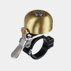 레보 KP 황동벨/자전거 벨/22.2 ~ 25.4mm 핸들바 장착, 황동 자전거 벨
