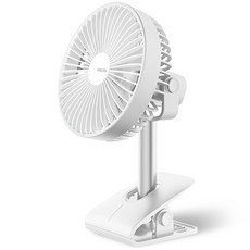 엔젤쿡 무선 캠퍼 클립 BLDC 서큘레이터, 화이트, AGC-CP1001WH/AGC-CP1001NV