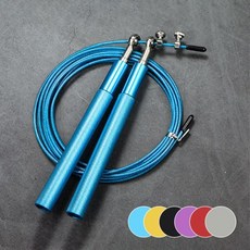 스피드 와이어 줄넘기 다이어트 홈트 와이어줄 S936-O, 01.줄넘기 블루 S935, 색상, 모델명/품번