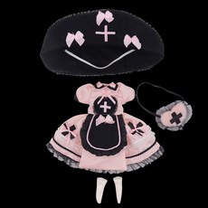 인형헤도레 의상세트 머메이드 치파오 빨간망토 드레스, 19cm 인형, 7. 유령
