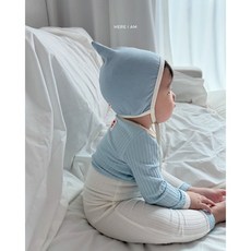 히얼아이엠 플레인햇 아기 보넷