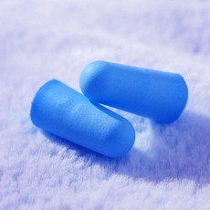 그라운드하이 수면용귀마개 소음방지 저주파 군인, 체험 딥블루 2개, 프리사이즈, 1개, 2