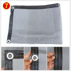 경기장 테 장 가림막 코트 교체용 표준 3x4m 그린 2m 녹색 미터당 진녹색, 그레이 가죽 테두리, 1개, 그레이 가죽테두리