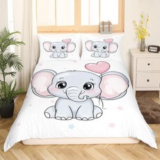 Feelyou 비행기 이불 커버 세트 아동용 유아 만화 항공기 침구 세트 귀여운 아기 소년 소녀 이불 커버 베개 커버 1개 트윈