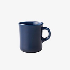 킨토 슬로우 머그컵 400ml, 네이비, 1개